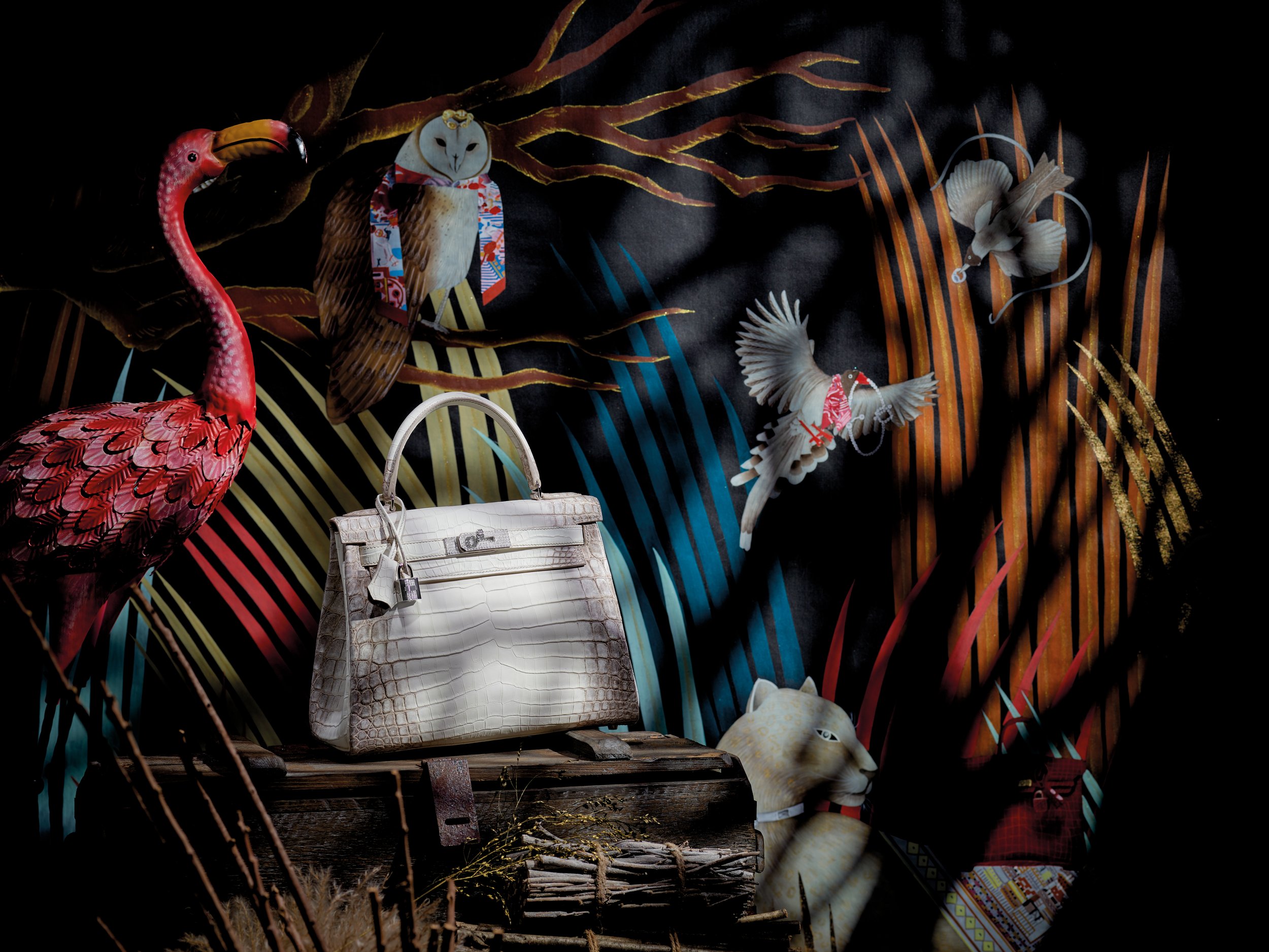 Christie's Birkins in the Jungle - LALA CURIO Christie's Birkins in the Jungle - LALA CURIO